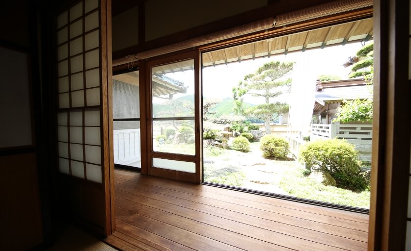 尾鷲ひのきの縁側